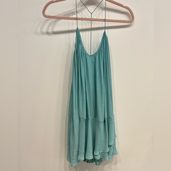 Forever 21 Blue Flowy Dress - Picture 1 of 3